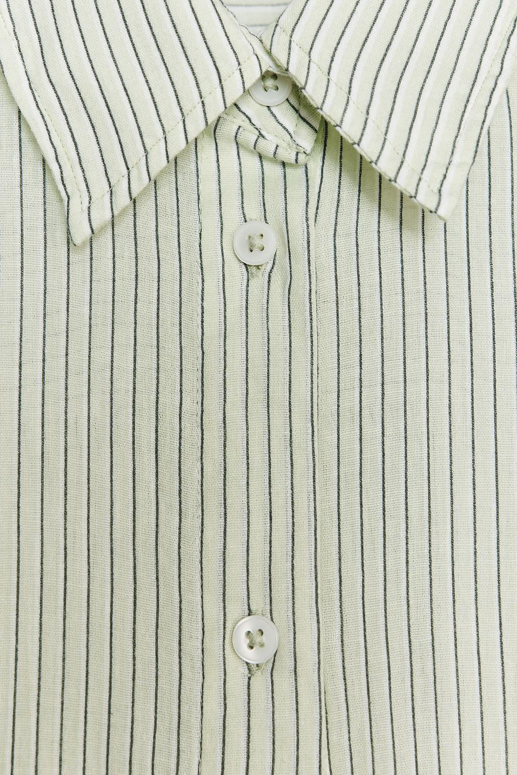 OVERSIZE STRIPED SHIRT - Zara фото 19