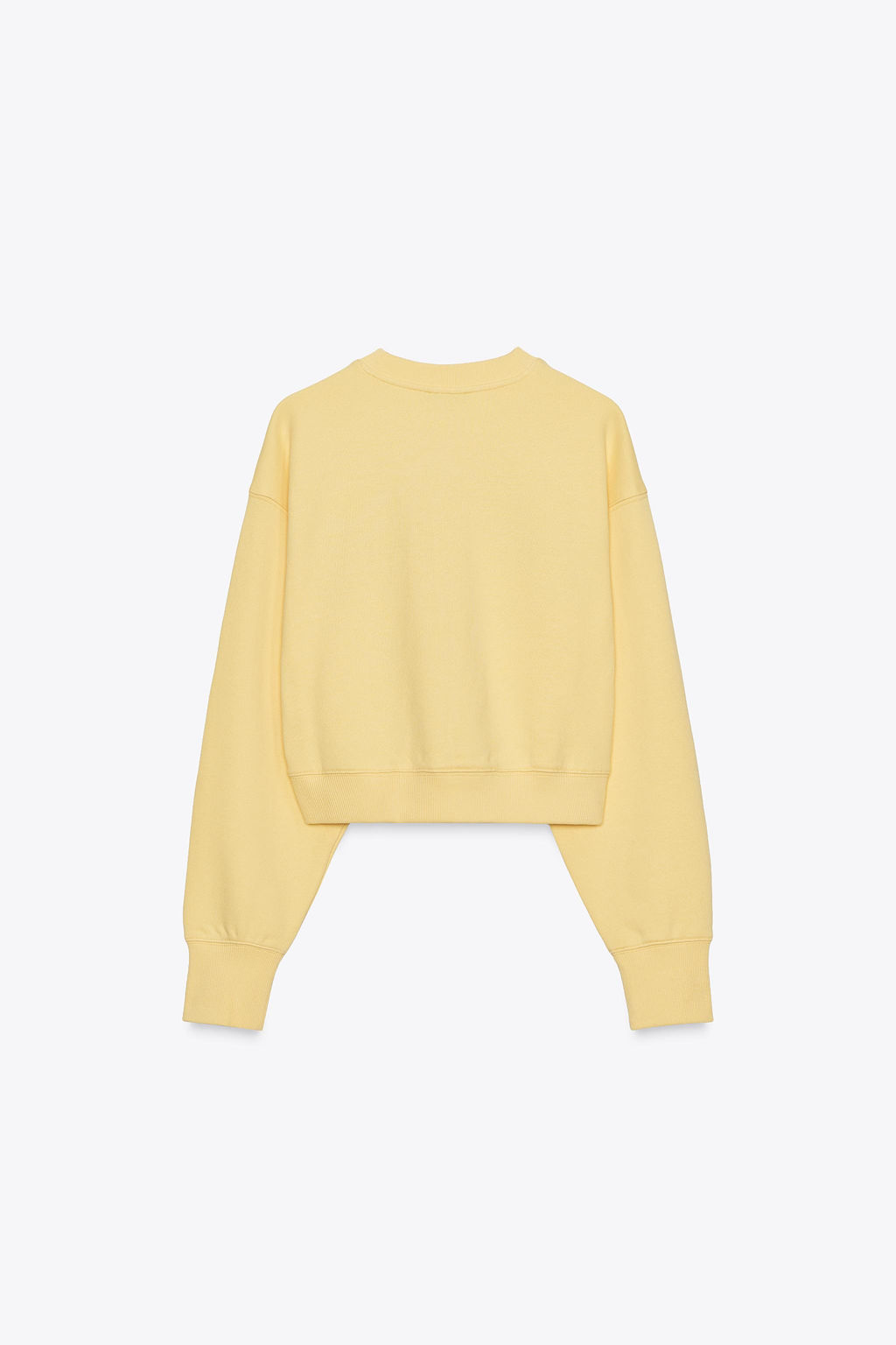 EMBROIDERED SLOGAN PLUSH SWEATSHIRT - Zara фото 21
