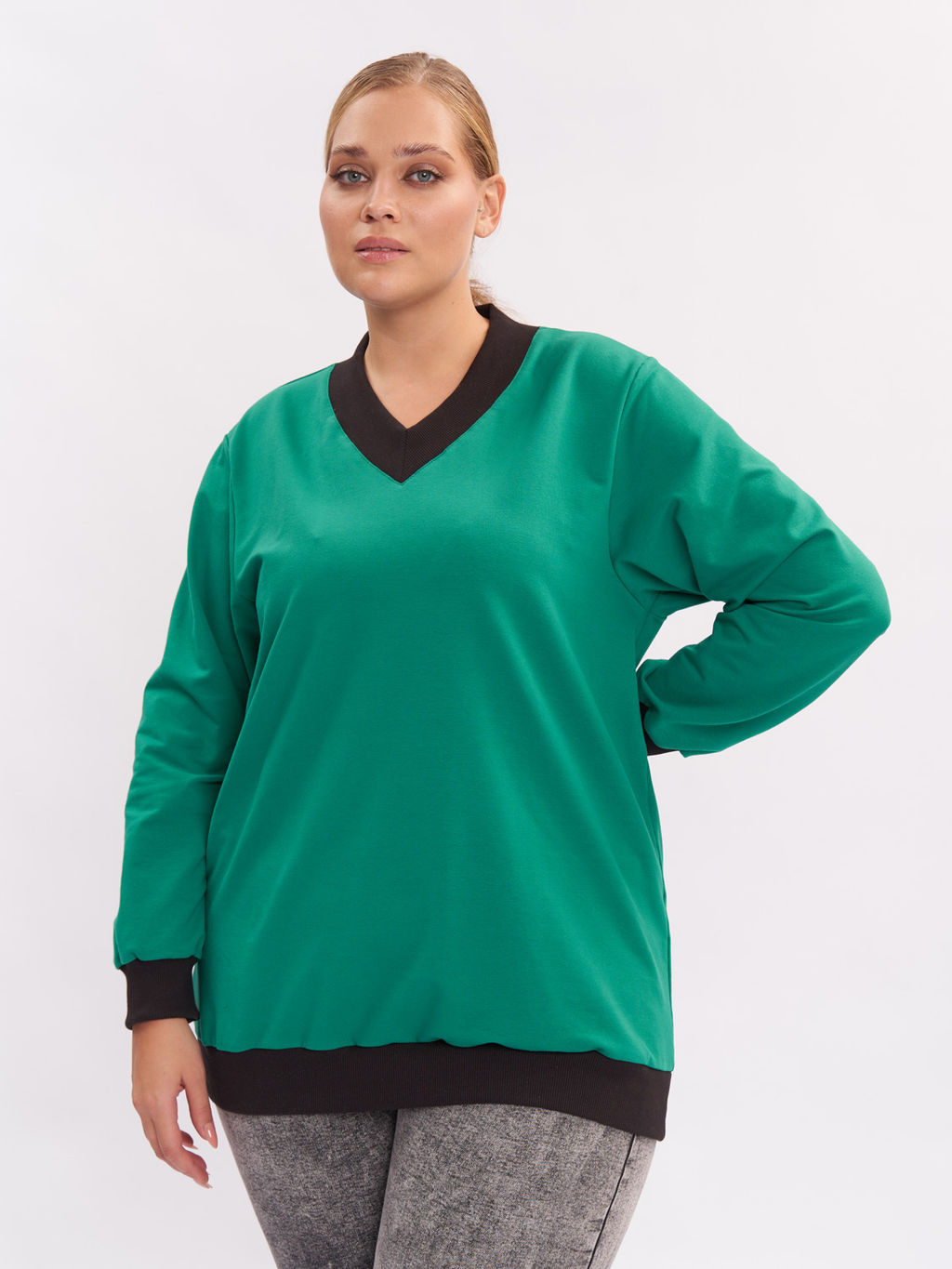 Джемпер тонкий DG12302GRN43 - Артесса фото 5