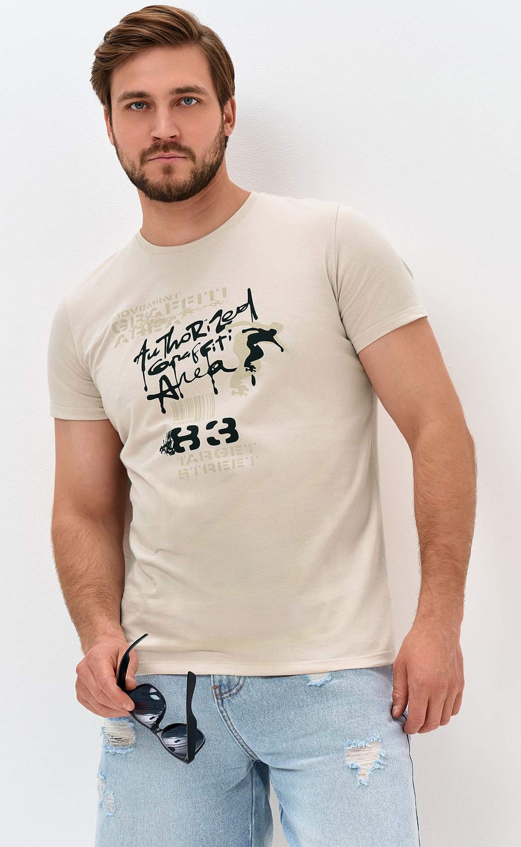 Футболка F611-06-920 l.beige - Fine joyce фото 7