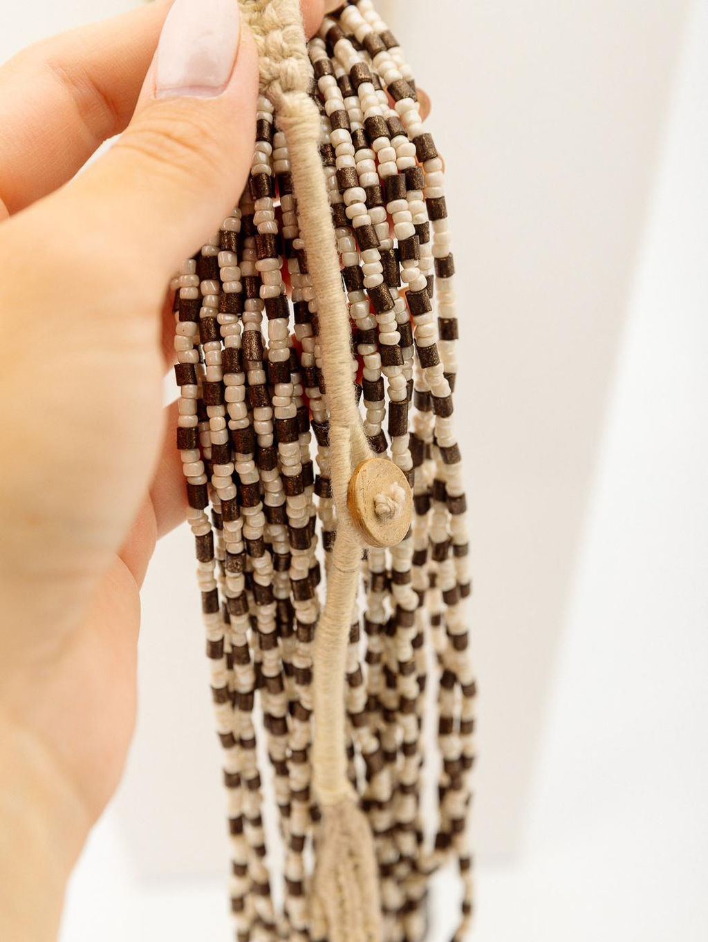 Украшение набор бусы и серьги (бисер) №0711/5/3 - Ганг фото 3