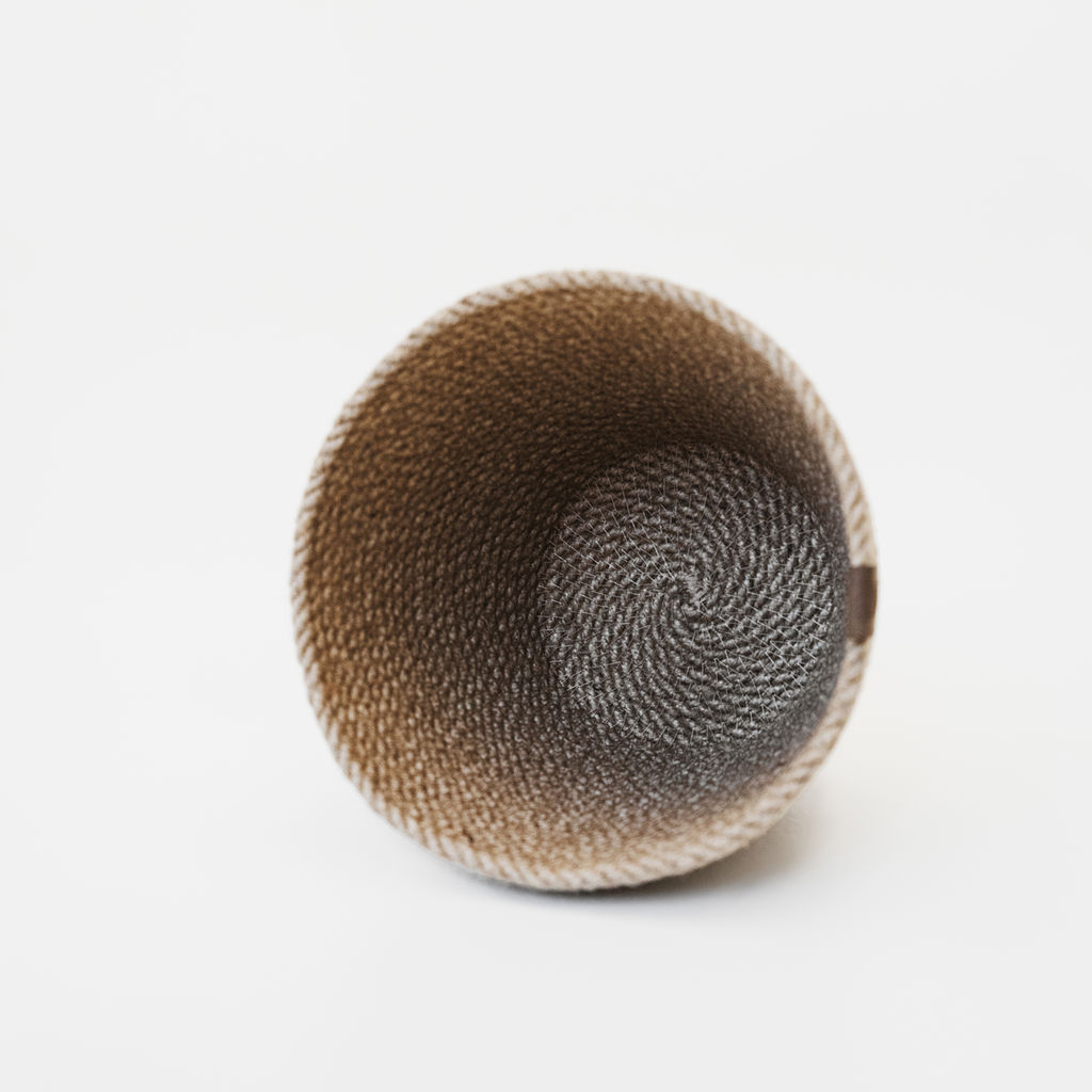 Корзина-кашпо из джута 2л 17х17х15см - Уютности фото 3