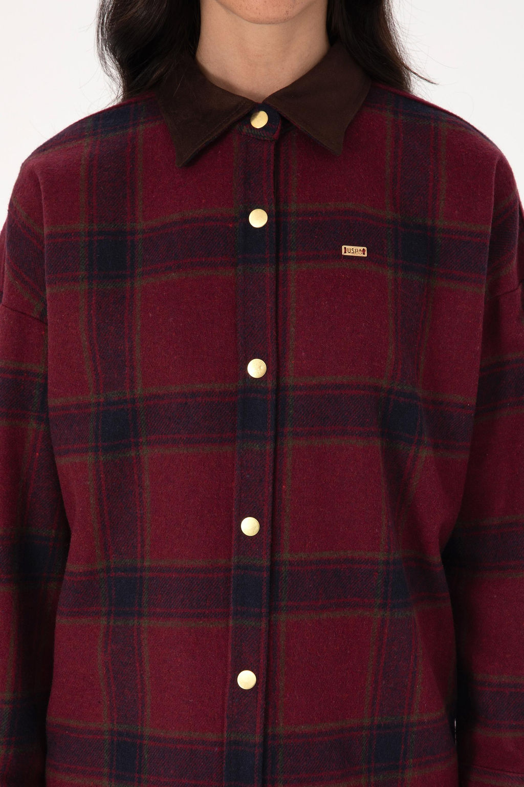 Kad_n Bordo Uzun Kollu G_mlek - U.s. polo assn фото 6