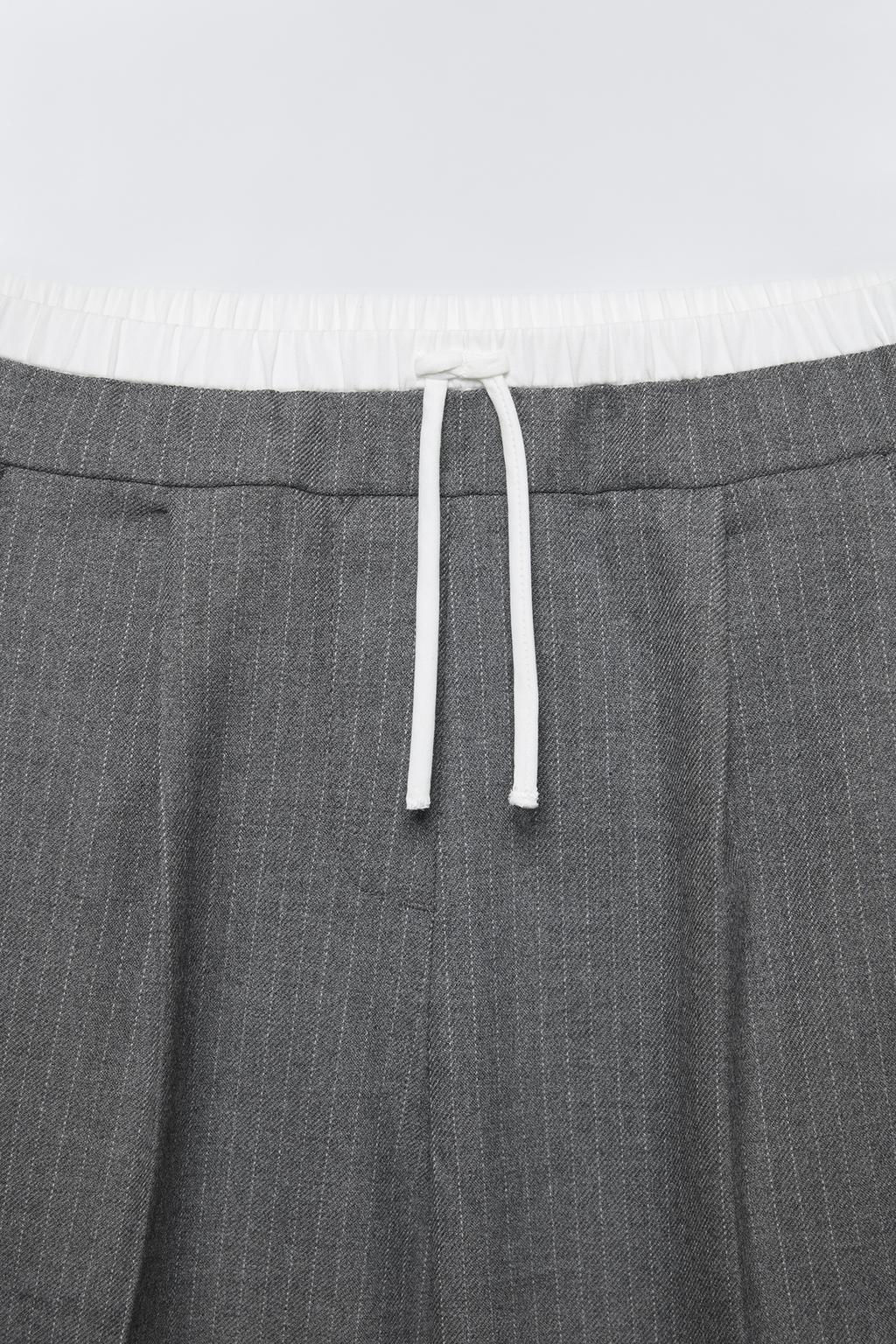 DOUBLE WAISTBAND TROUSERS - Zara фото 3