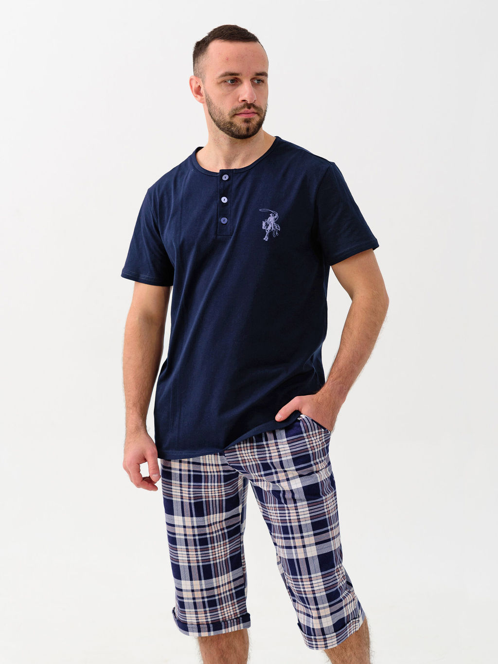 100% Хлопок, Комплект мужской Ковбой - Оптима фото 5