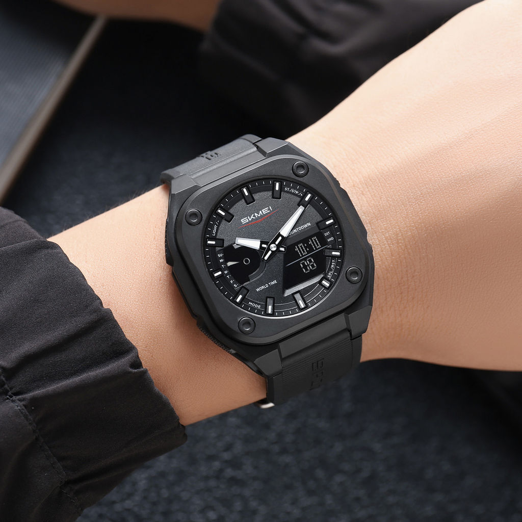 Часы наручные Skmei мужские электронные спортивные 2328black