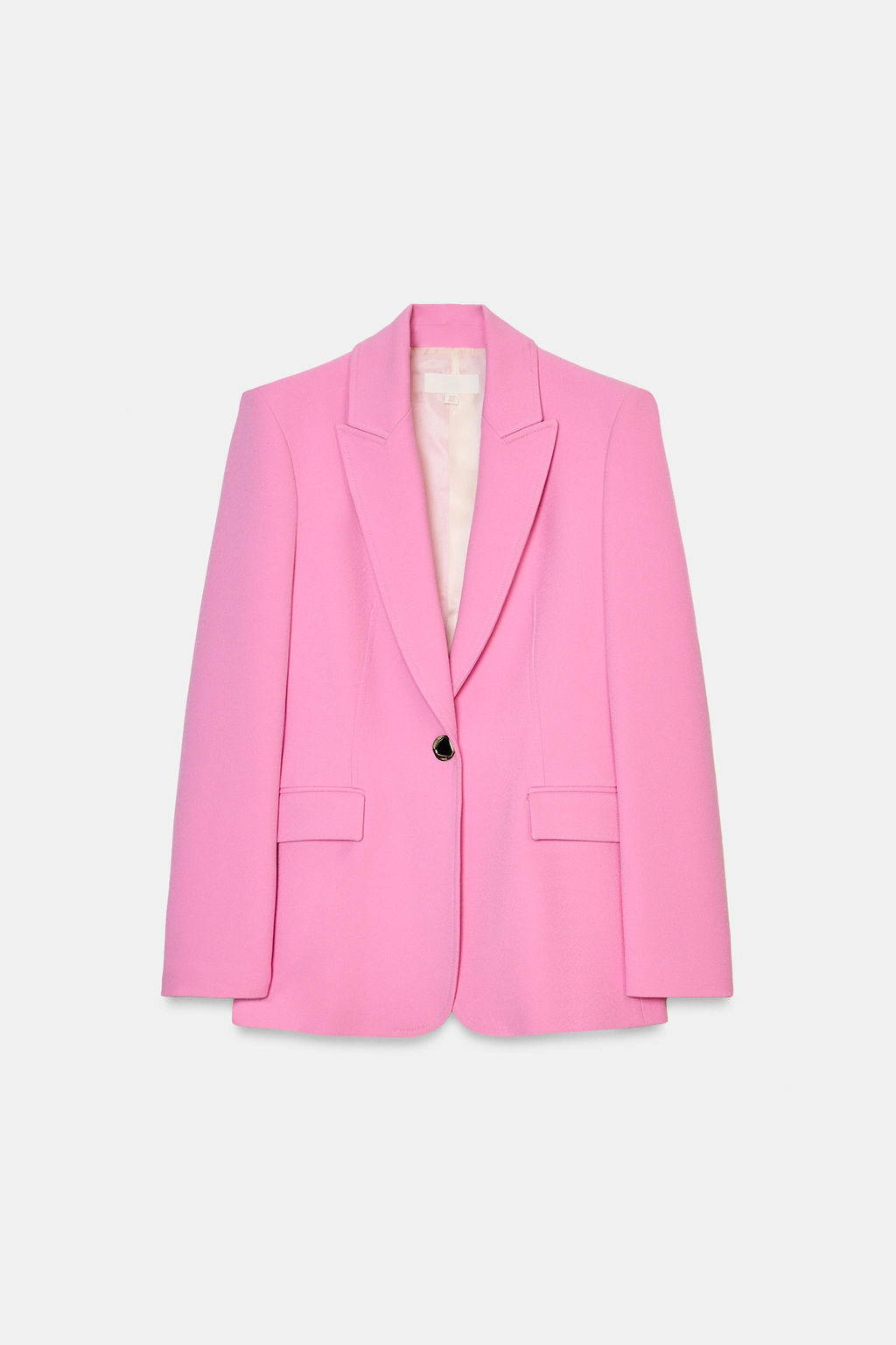 FITTED BLAZER WITH SHOULDER PADS - Zara фото 8