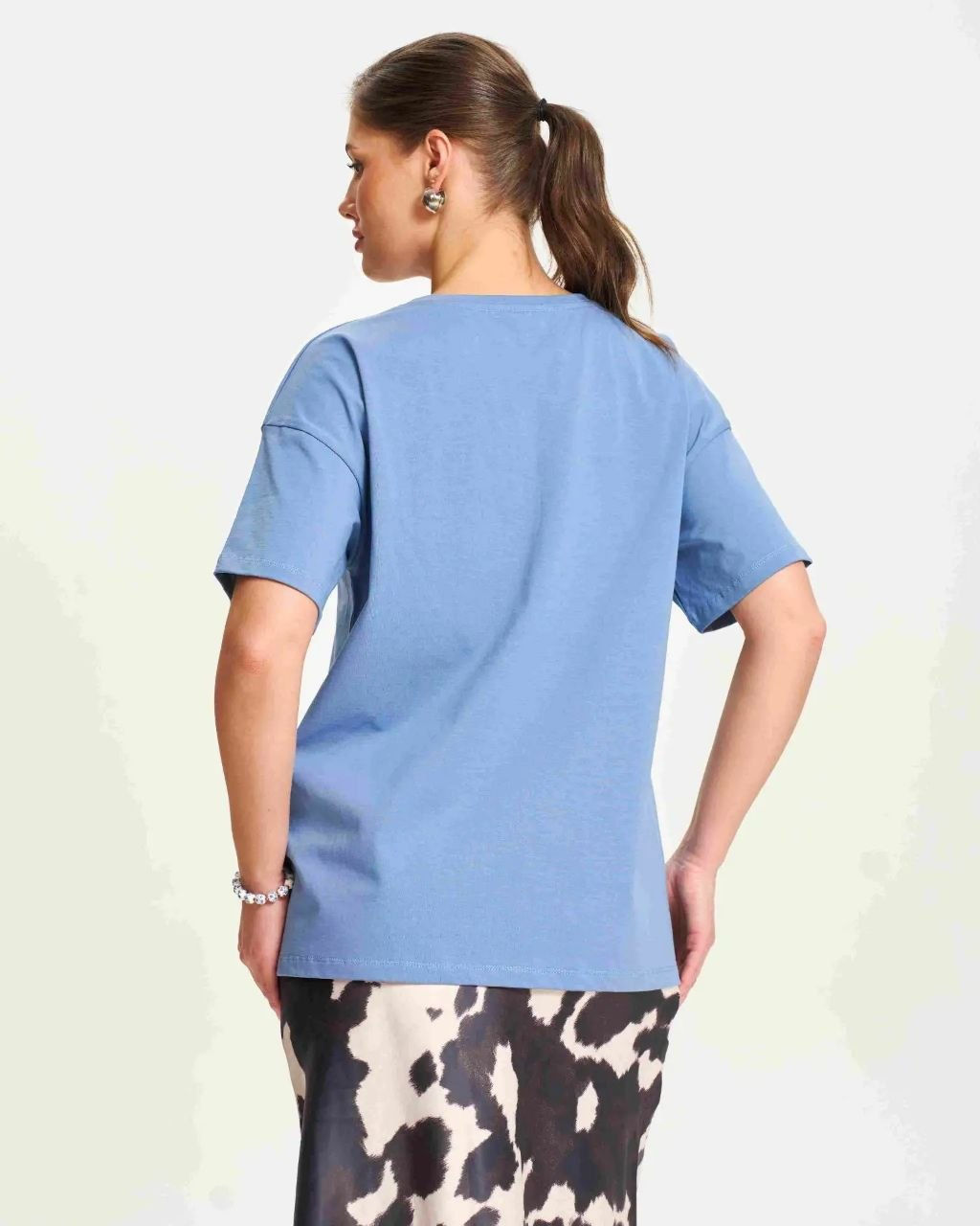 Футболка оверсайз с уникальным принтом сгущенка - Sahar art lab фото 3