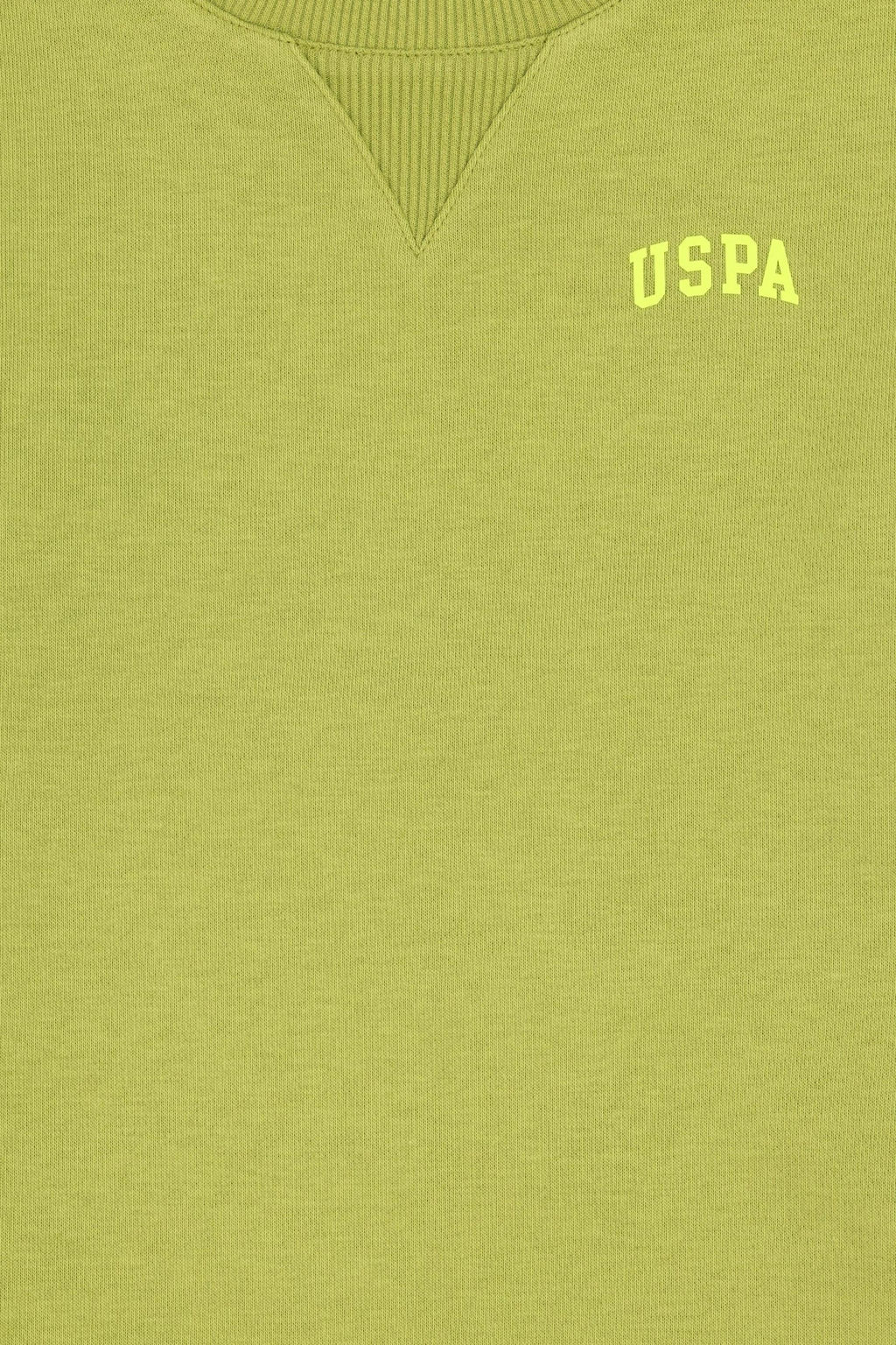 Базовый свитшот фисташкового цвета для мальчика Неожиданная скидка в корзине - U.s. polo assn фото 3