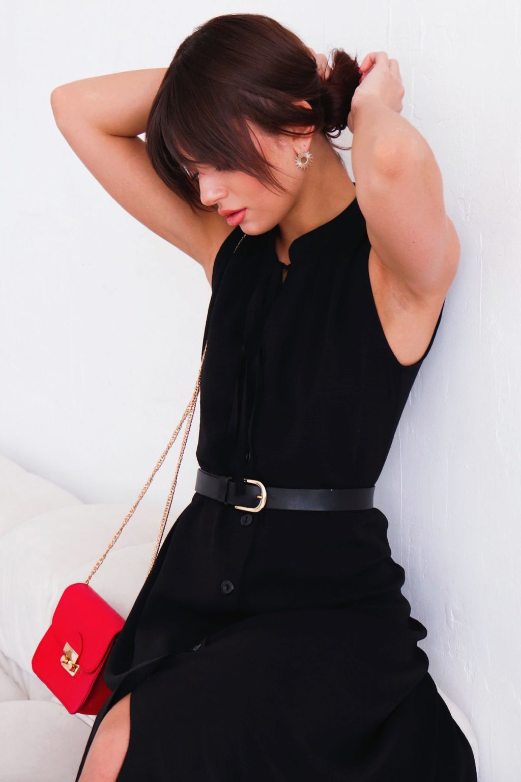 9277 Платье, как из к/ф Красотка, чёрное - Martichelli фото 17