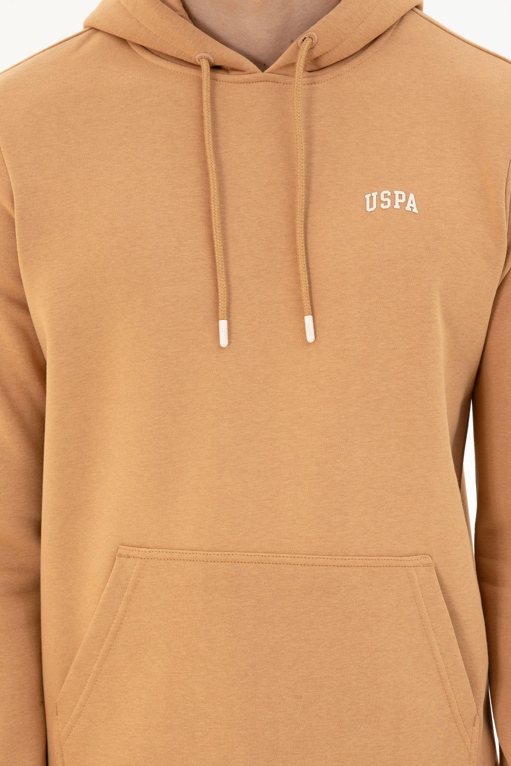 Мужской базовый свитшот светло-коричневого цвета Неожиданная скидка в корзине - U.s. polo assn фото 6