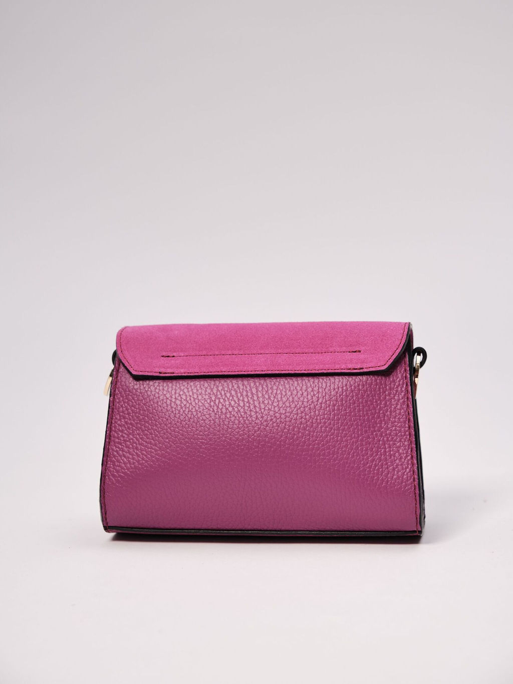 Сумка замшевая Deboro 31033 фиолетовый флокс