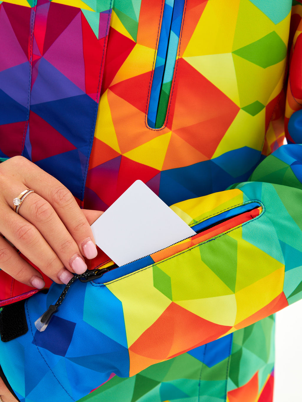 Женская горнолыжная сноубордическая куртка Alpha Endless Ultra Chaleur SNB 423/316_6 Разноцветный  фото 11