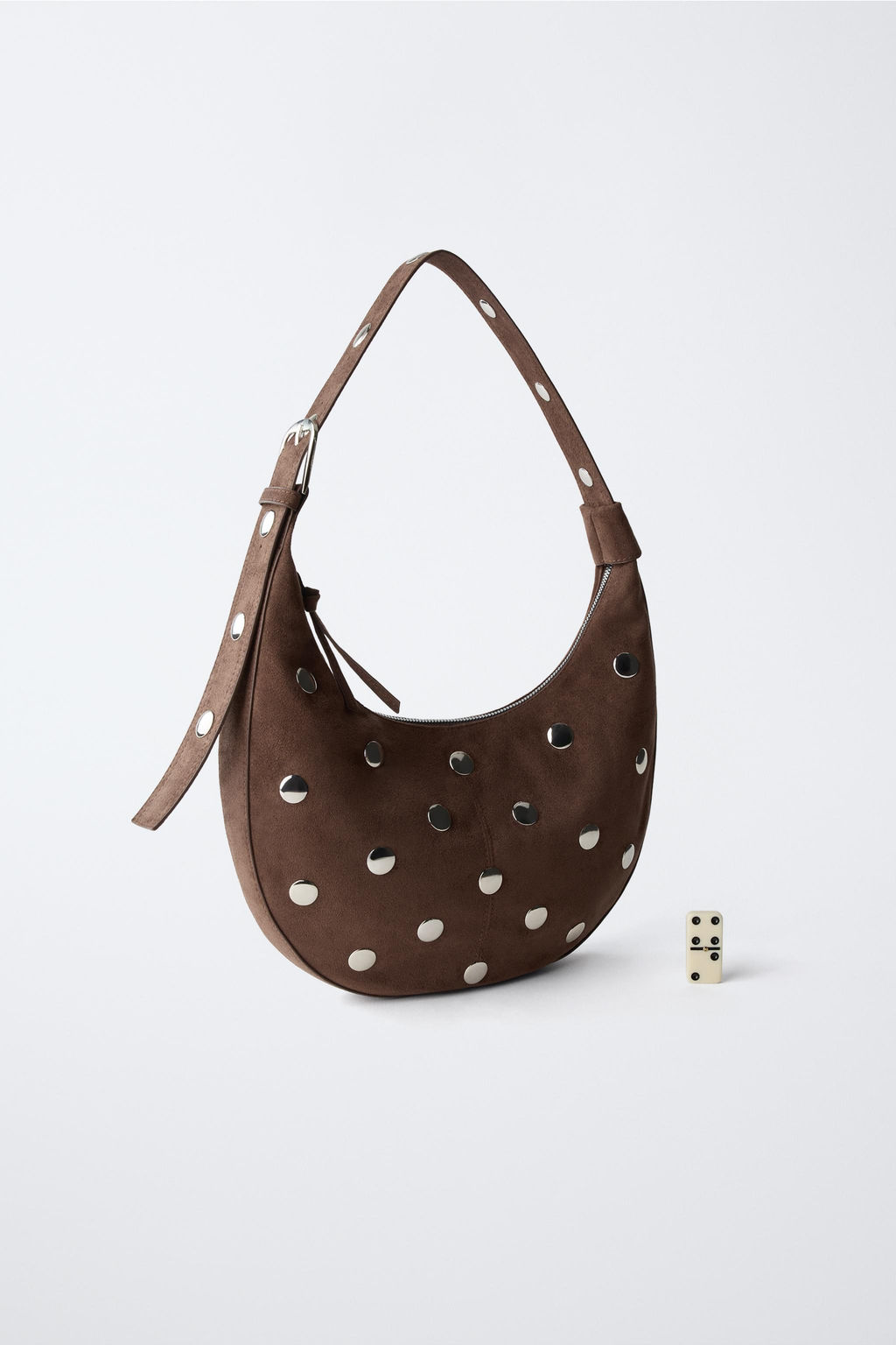 STUDDED SHOULDER BAG - Zara фото 7