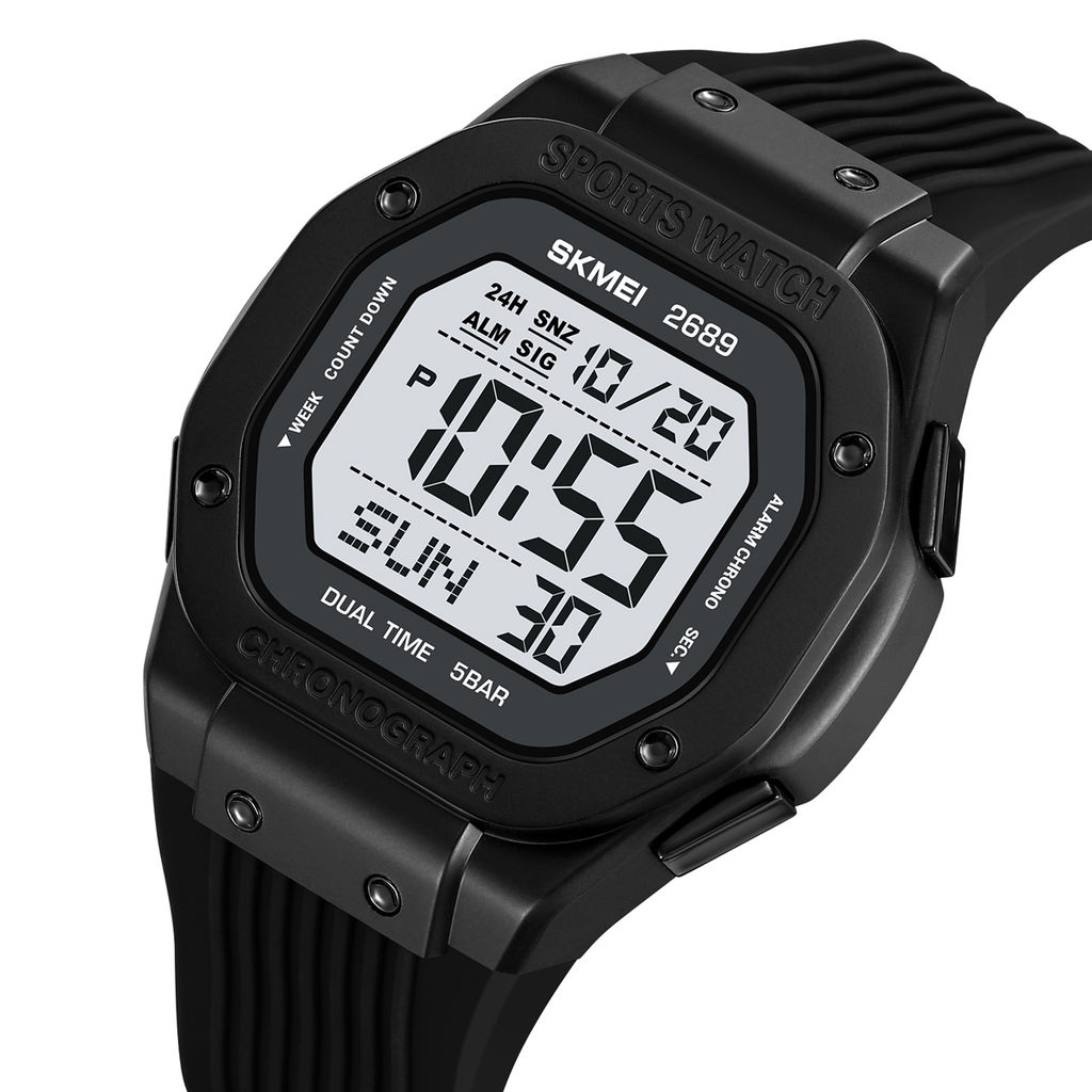 Часы наручные Skmei мужские 2689black-white