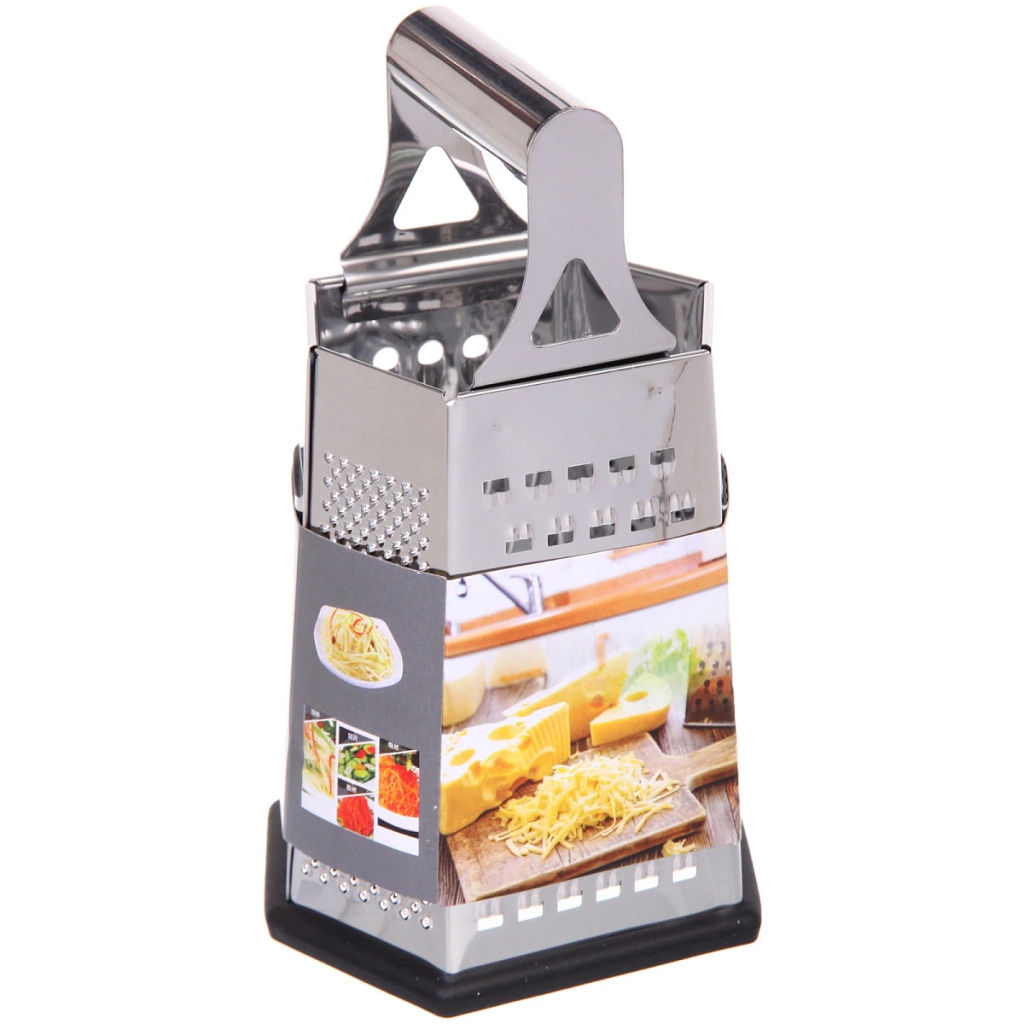 Терка 6-ти сторонняя 22*12*10,5см, силиконовое основание