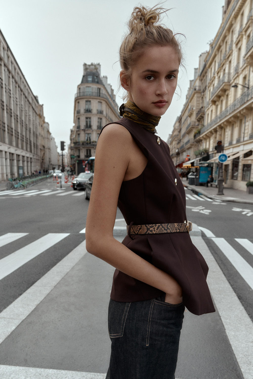 BELTED WAISTCOAT - Zara фото 4