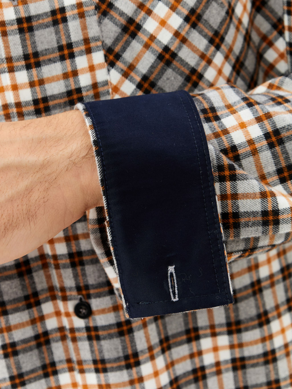 Сорочка мужская длинный рукав GREG S355/211/2025/1 фото 3