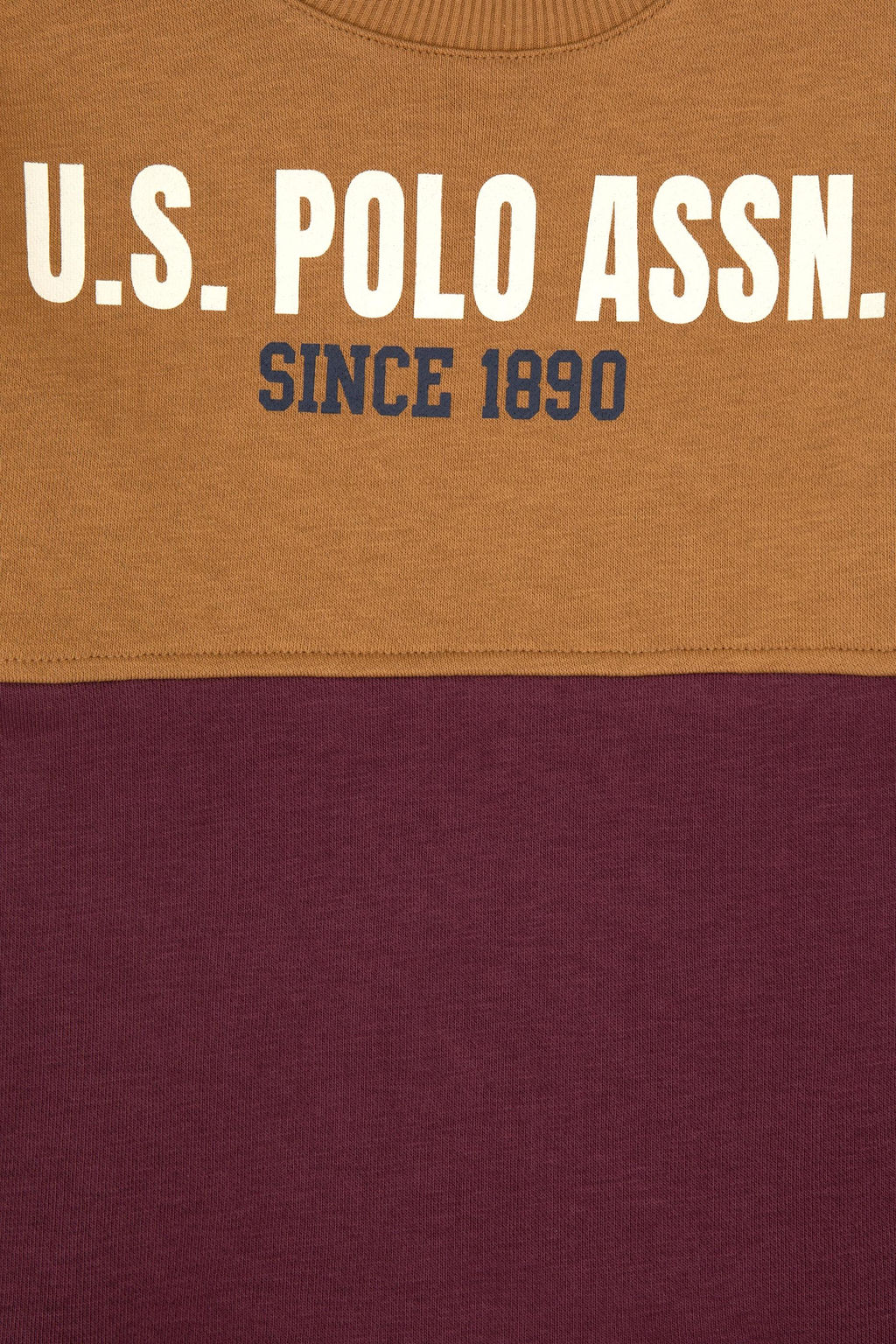 Erkek _ocuk Bordo Bisiklet Yaka Sweatshirt Sepette S_rpriz _ndirim - U.s. polo assn фото 3