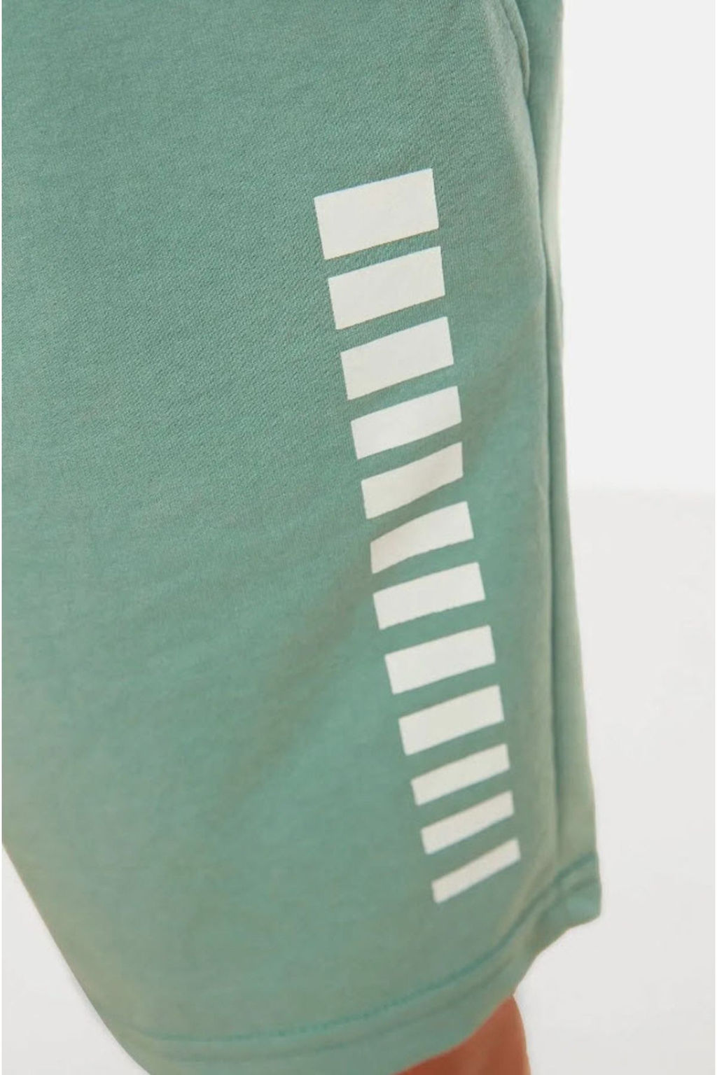 TRENDYOL MAN Mint Regular/Normal Kesim Orta Boy Geometrik Bask?l? Sort TMNSS21SR0137 - Trendyolmilla фото 7