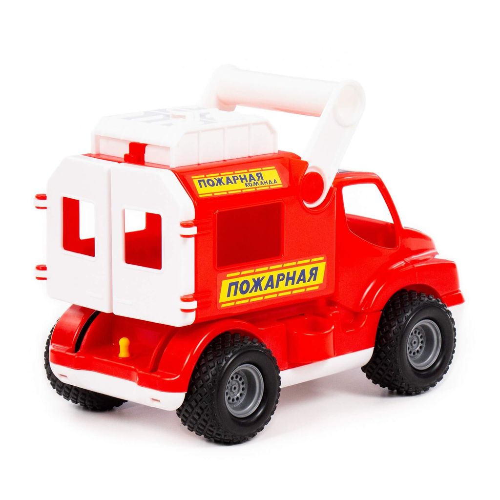 КонсТрак - пожарная команда, автомобиль (в сеточке) - Полесье фото 4