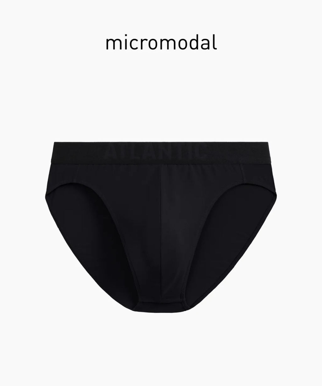 ATLANTIC MP-1585 Трусы спорт Micromodal черный  фото 2