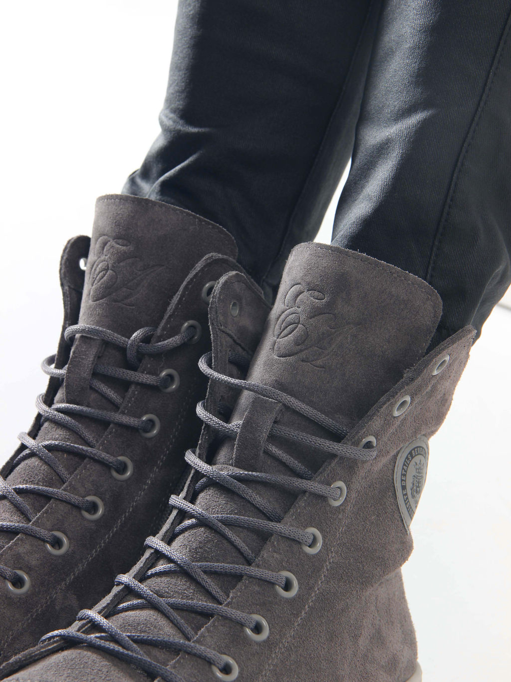 Ботинки 215.ALTAgr. Серый замок/Шерсть