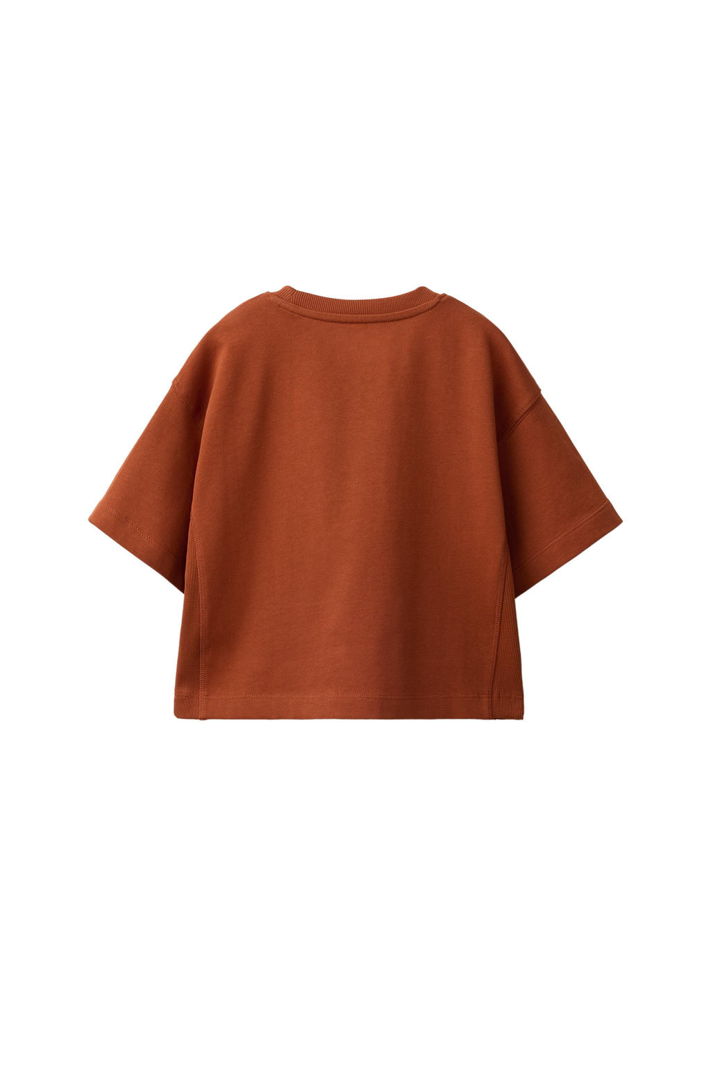CAMISETA LISA HEAVY JERSEY / Terracota - Zara фото 7