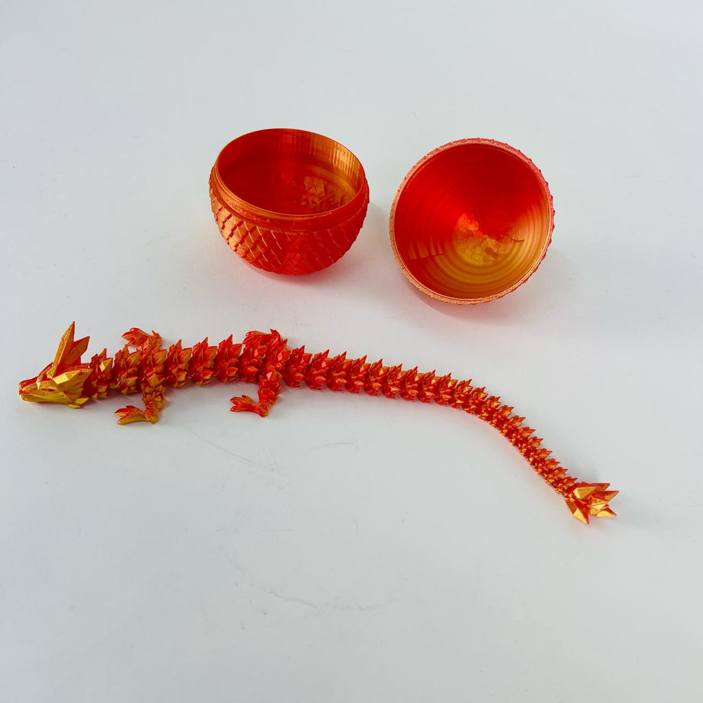 Игрушка Яйцо с чешуйчатым дракончиком 28 см в ассортименте (подвижный)