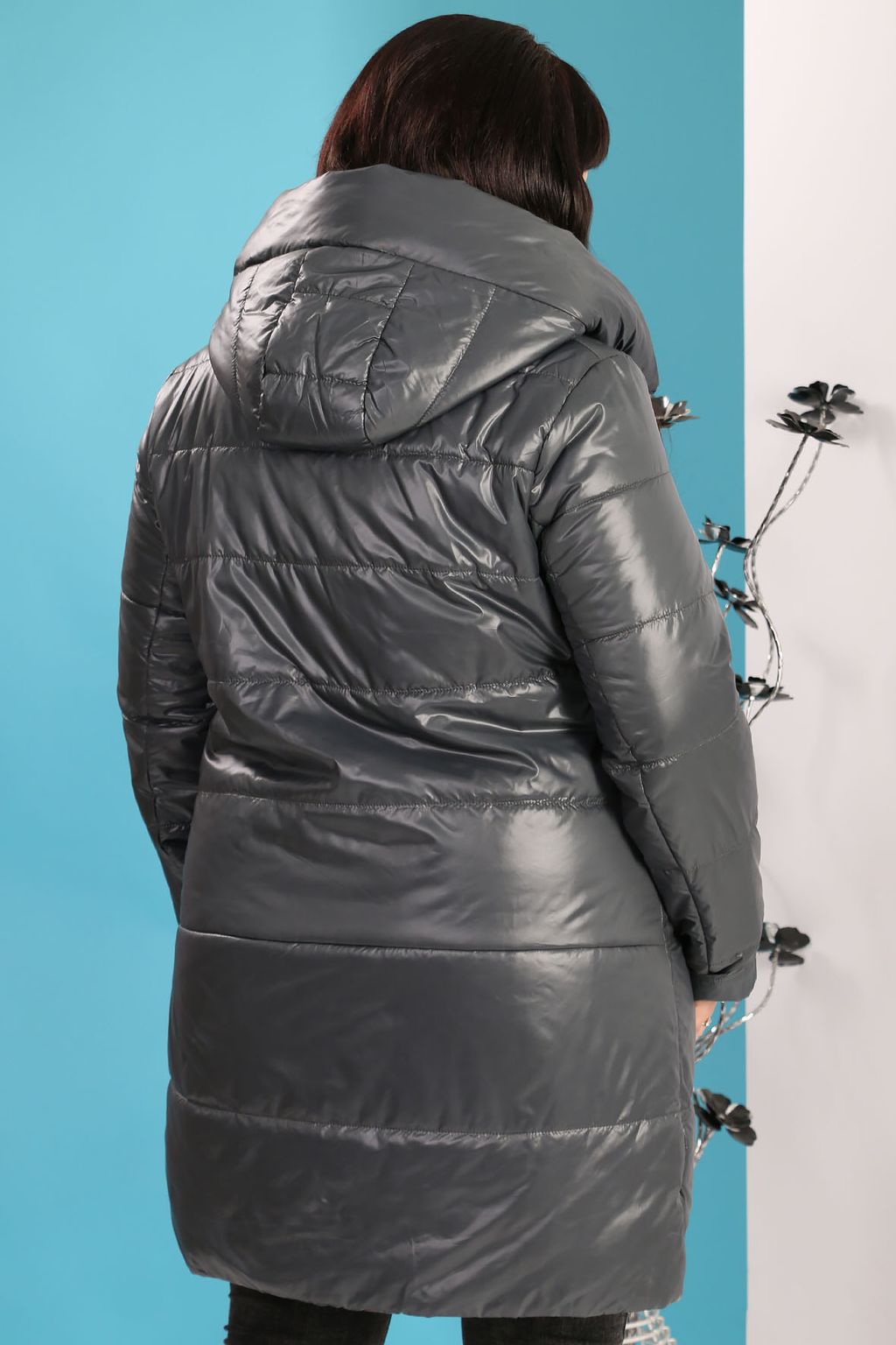 0У53 019.С2 Пальто с капюшоном - Almond фото 2