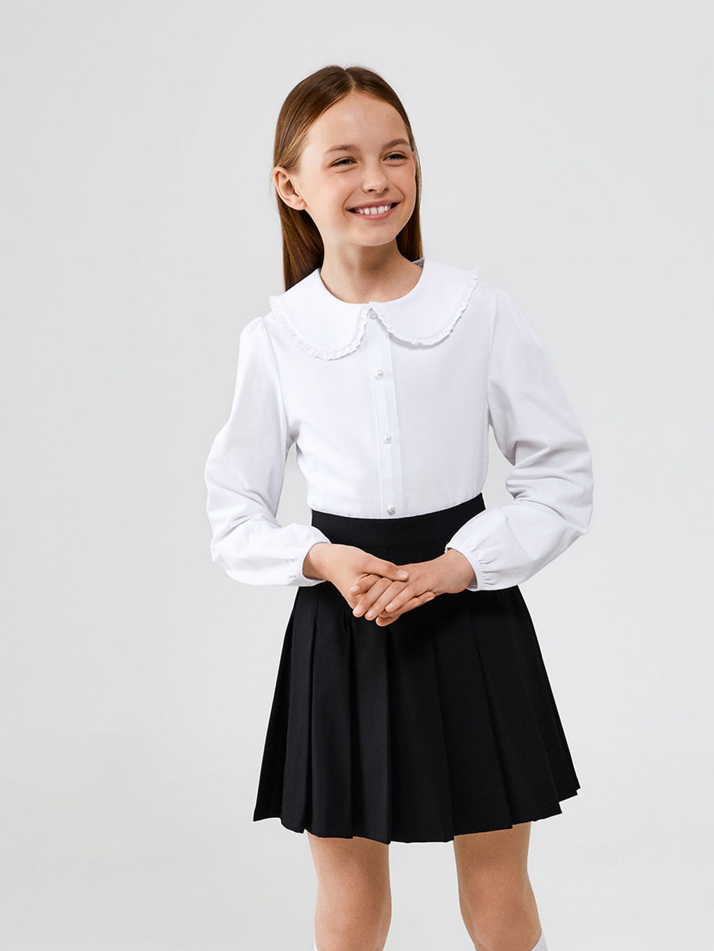 ACOOLA / Блузка детская для девочек Roberta белый