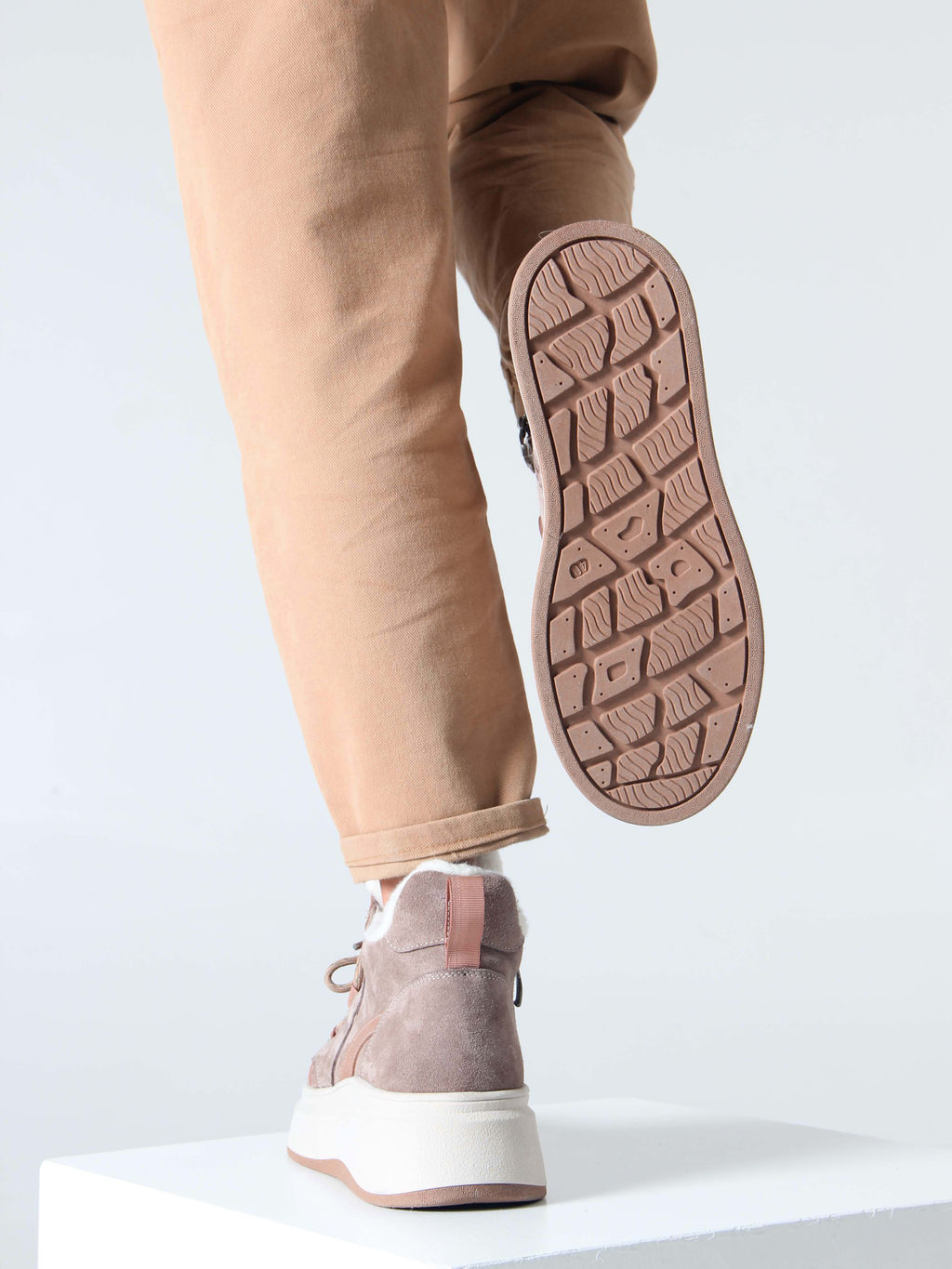 Ботинки EDART 229.windy be. Капучино замша/мех - Ed'art фото 14