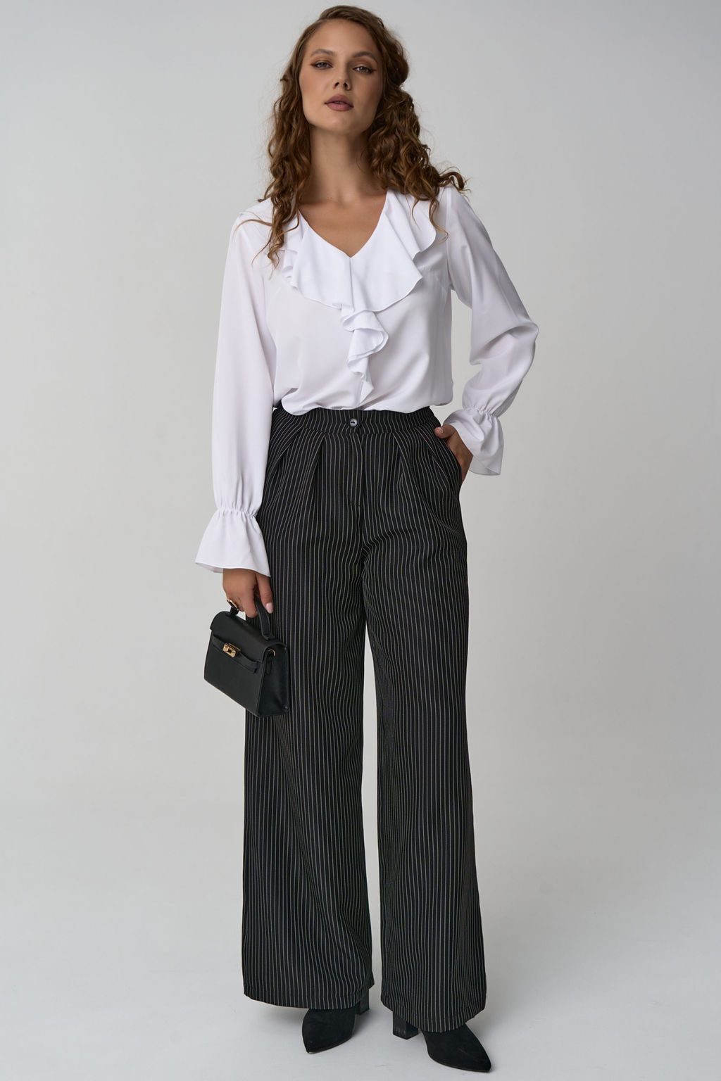 Блузка Мишель (белый) - Эльза фото 5