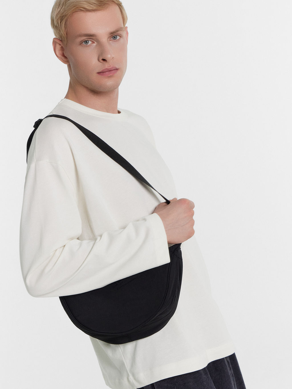 Сумка поясная черная - Mark formelle фото 8