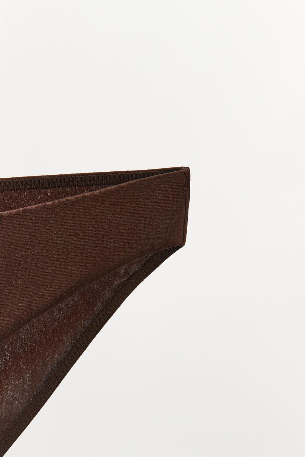 CLASSIC SILK BRIEFS - Zara фото 8
