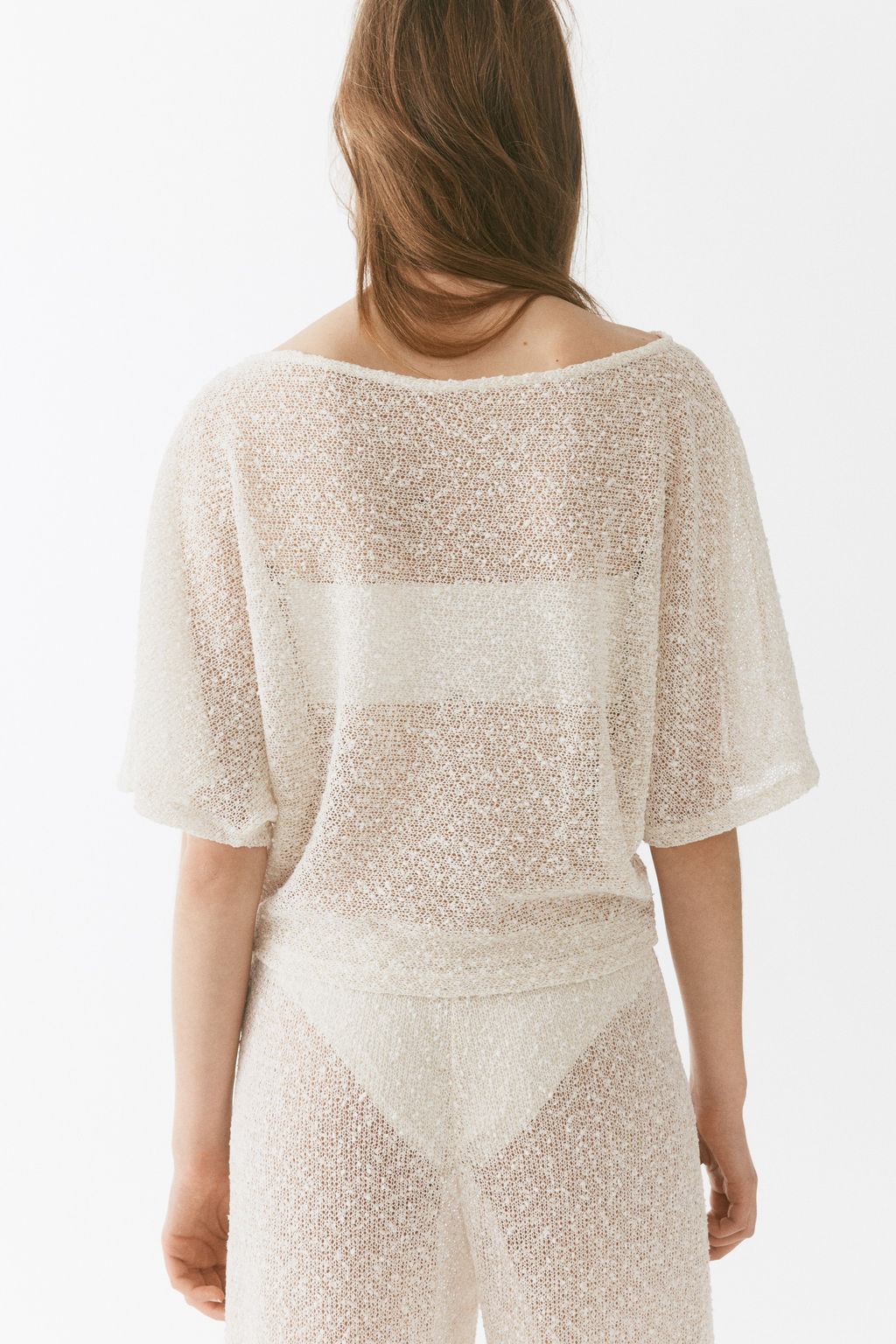 Top en punto con brillo - H&m фото 3