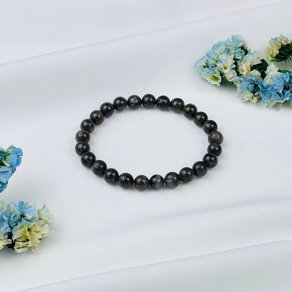 Браслет из Кошачего глаза 17,5 см