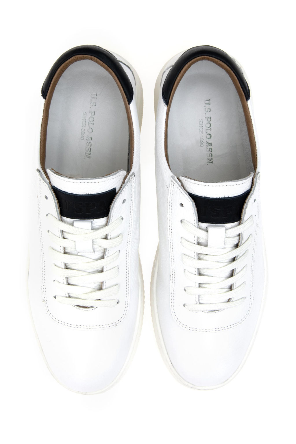 Erkek Beyaz Casual Ayakkab_ Sepette S_rpriz _ndirim - U.s. polo assn фото 6