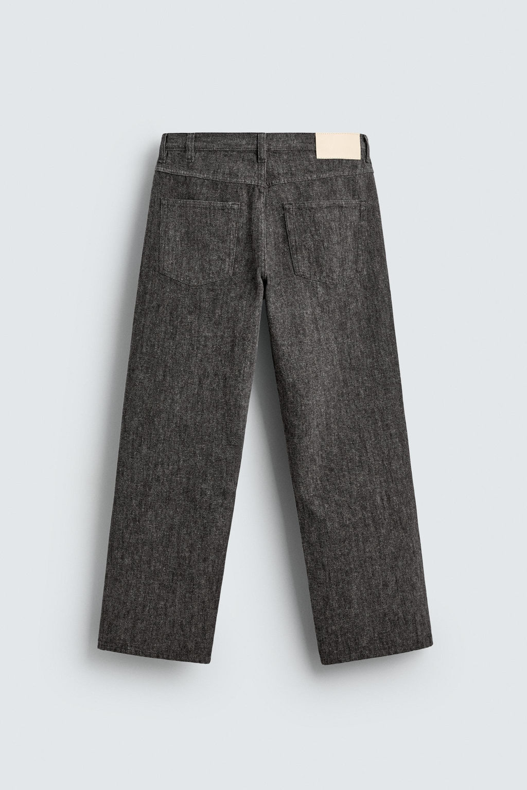 BRUSHED STRAIGHT-LEG JEANS - Zara фото 7