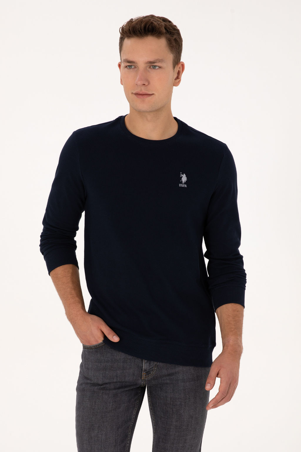 Erkek Lacivert Sweatshirt - U.s. polo assn фото 8