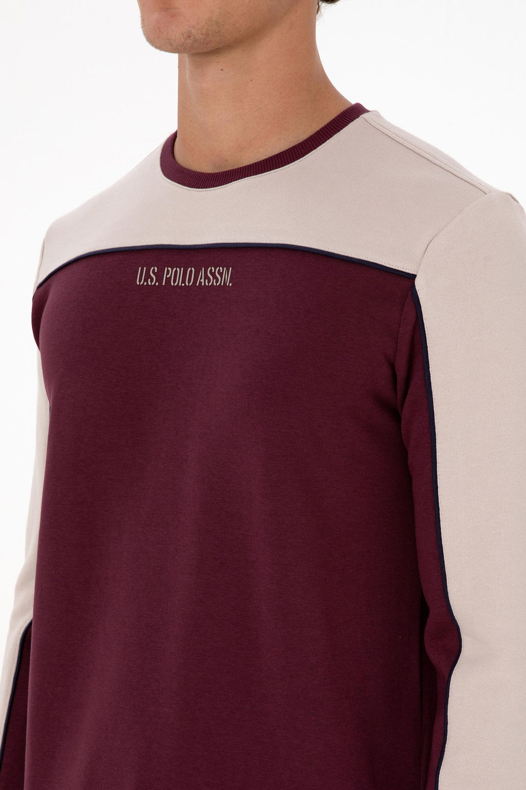 Erkek Bordo Sweatshirt Sepette S_rpriz _ndirim - U.s. polo assn фото 7