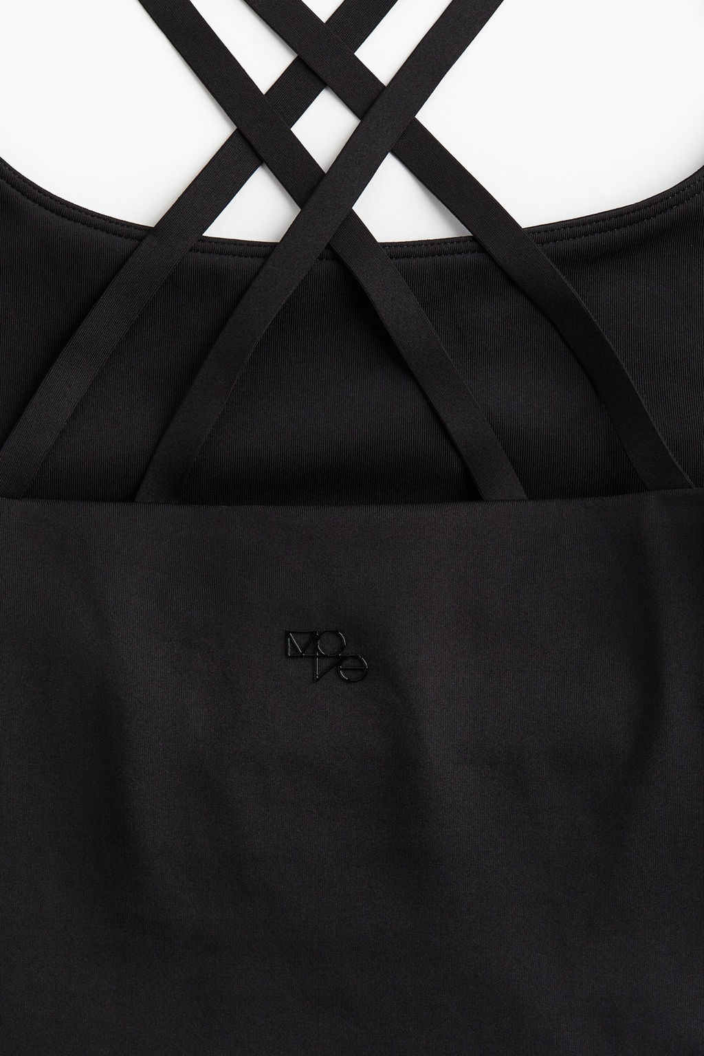 Top de deporte en DryMove con sujetador integrado - H&m фото 6