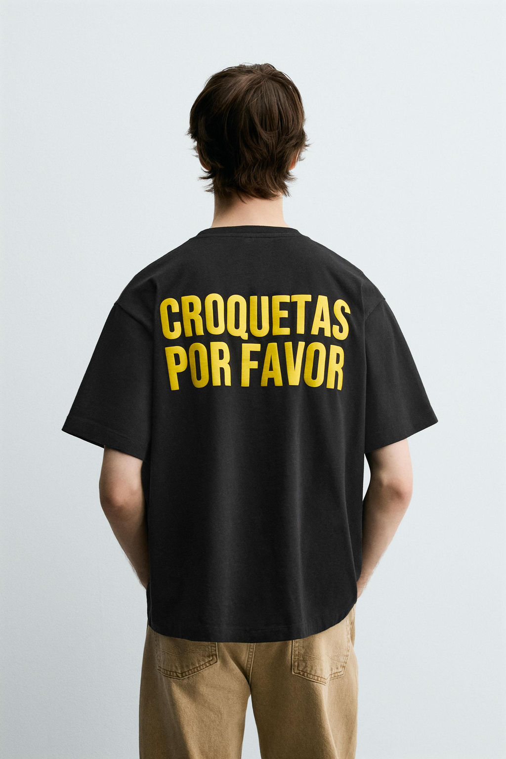 CROQUETAS SLOGAN T-SHIRT - Zara фото 3