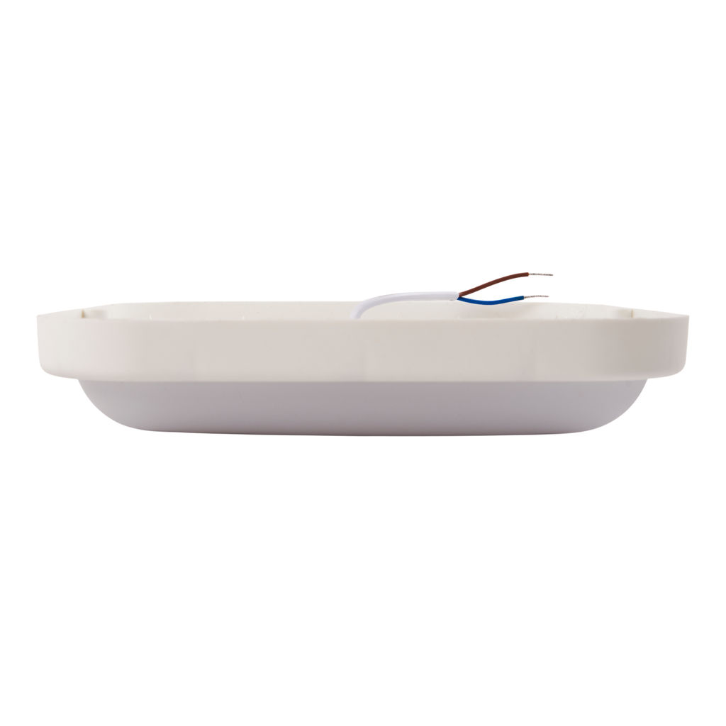 ULW-Q229 24W/6500K IP65 WHITE Светильник светодиодный влагозащищенный. Квадрат. Дневной свет (6500K). 190?190?37мм. Корпус белый. ТМ Volpe