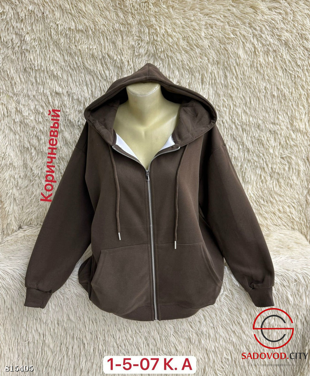 Толстовка женская на молнии - Bruno фото 5