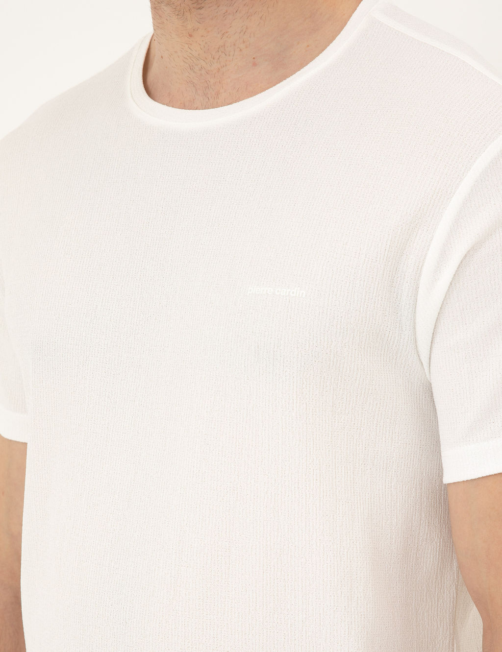 Ekru Slim Fit Ti__rt