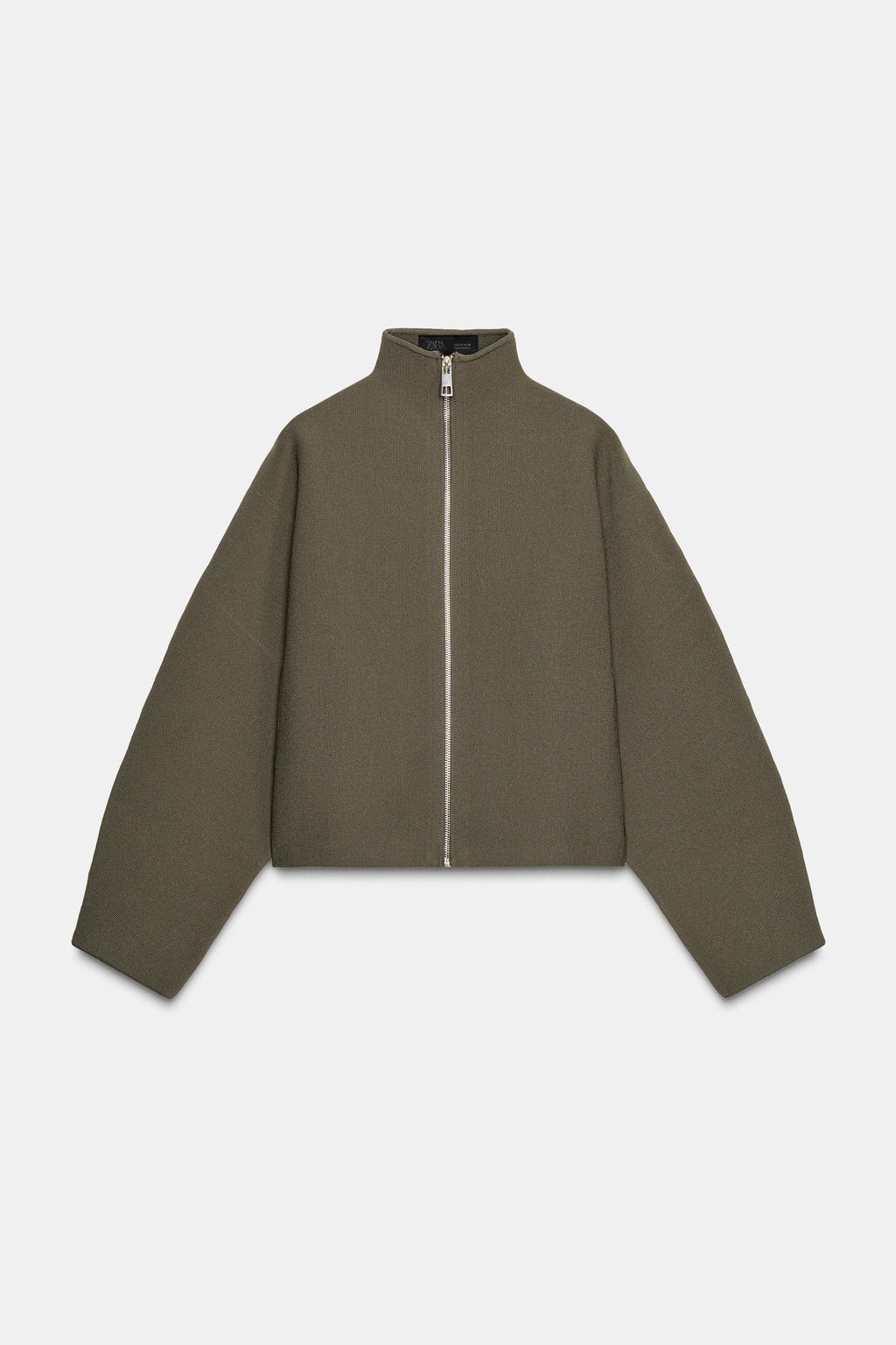 KNIT ZIP-UP JACKET - Zara фото 7