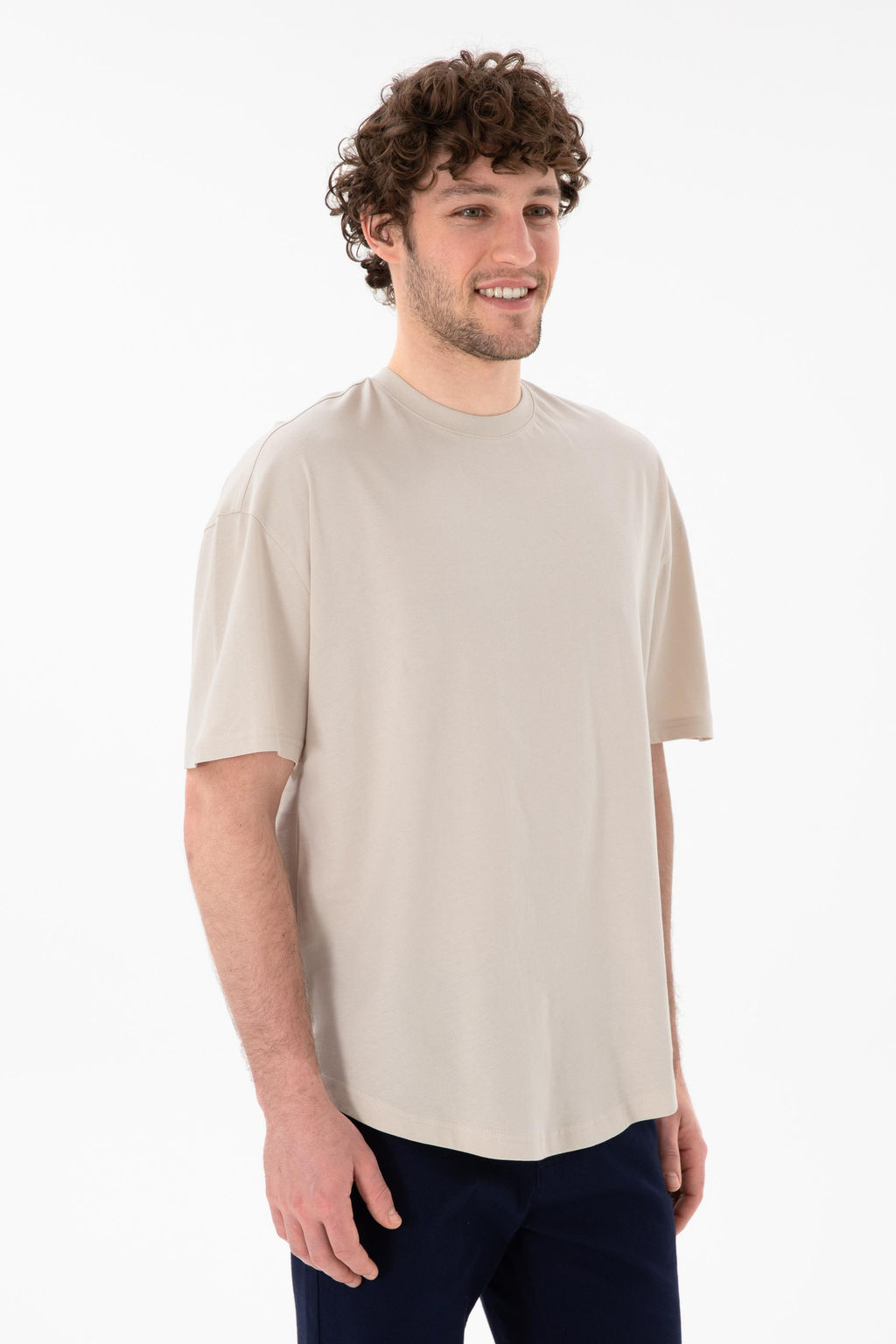 Erkek Long Fit Bisiklet Yaka Ta_ Basic Ti__rt Sepette S_rpriz _ndirim - U.s. polo assn фото 2