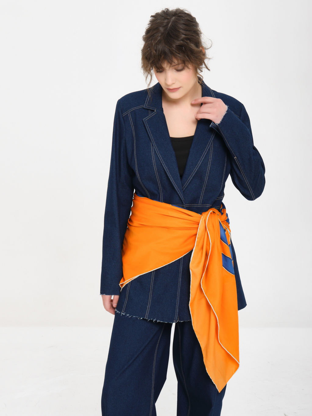 Жакет из джинсы - Stilla фото 3