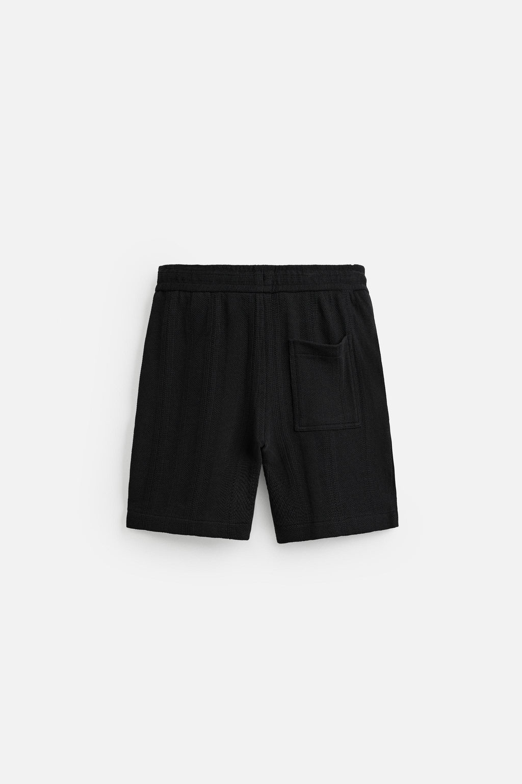 JACQUARD TEXTURED BERMUDA SHORTS - Zara фото 7